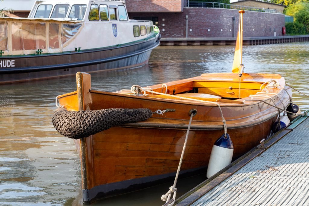 Das neue Vereinsboot "Margarethe"